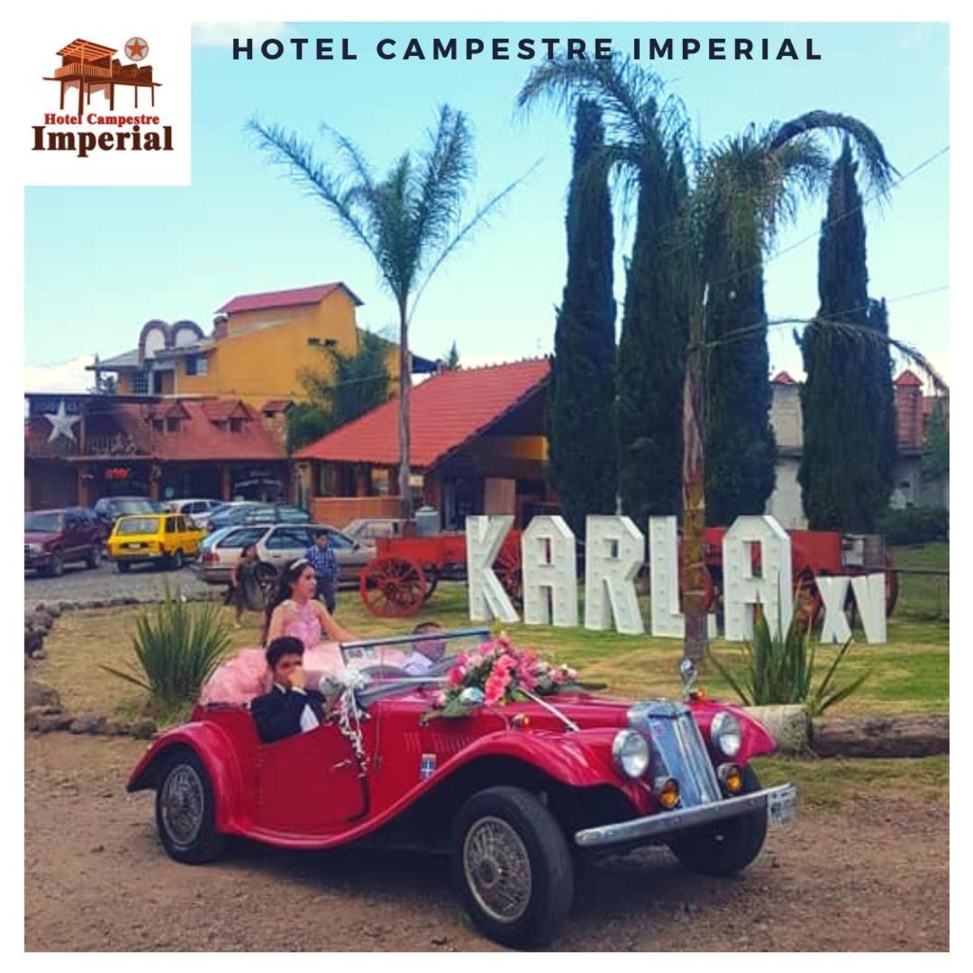 Hotel Campestre Imperial 瓦斯卡坎波 外观 照片